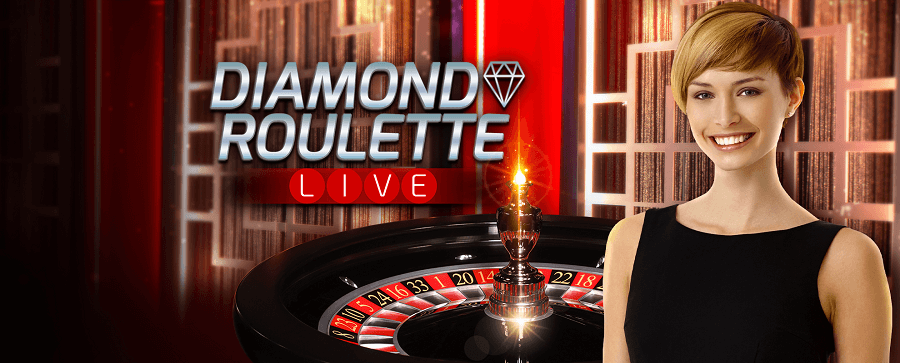 Diamond Roulette avec croupiers live sur mobile développeur Ezugi