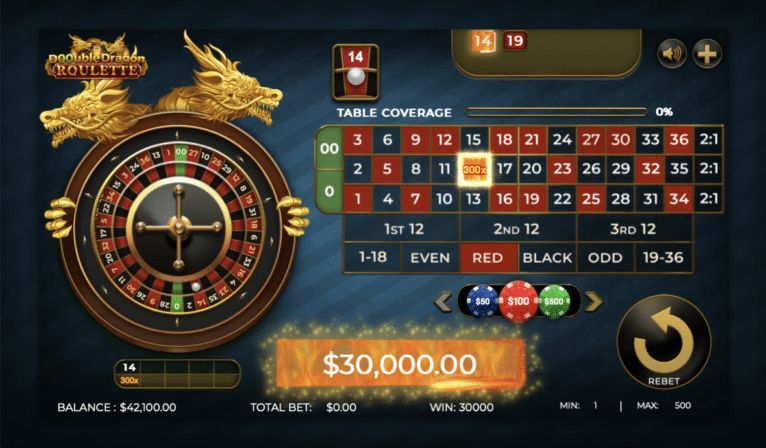 jouer à Double Dragon Roulette en ligne sur mobile du développeur Dragon Gaming