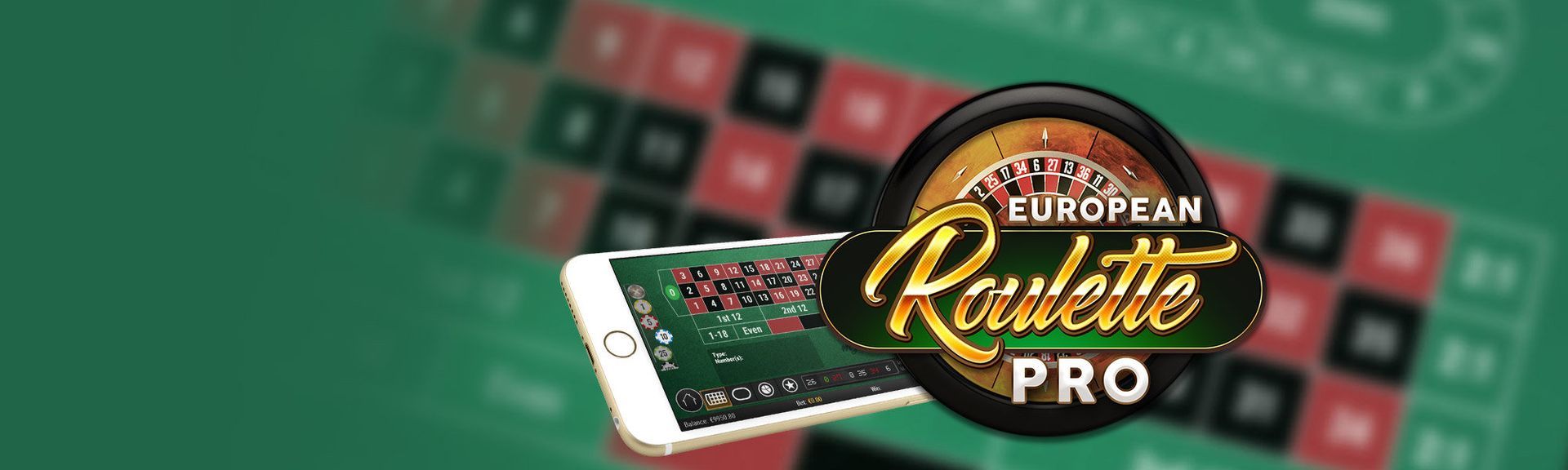 jeu de roulette virtuel sur mobile European Roulette Pro du développeur Play'n GO