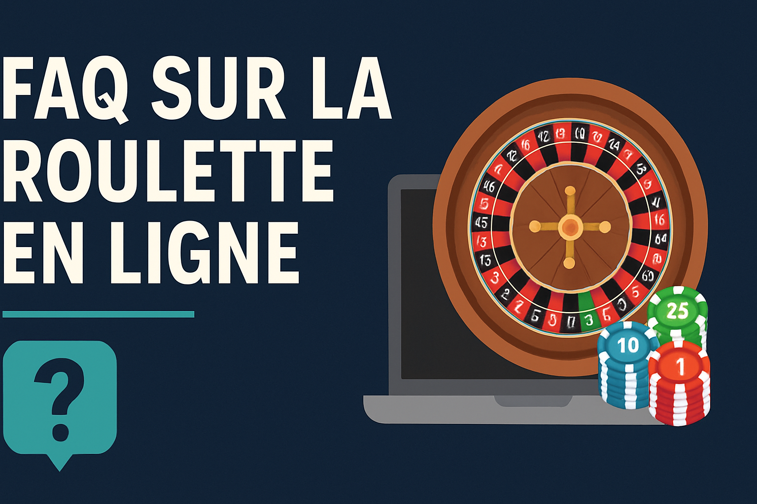 FAQ sur la roulette en ligne