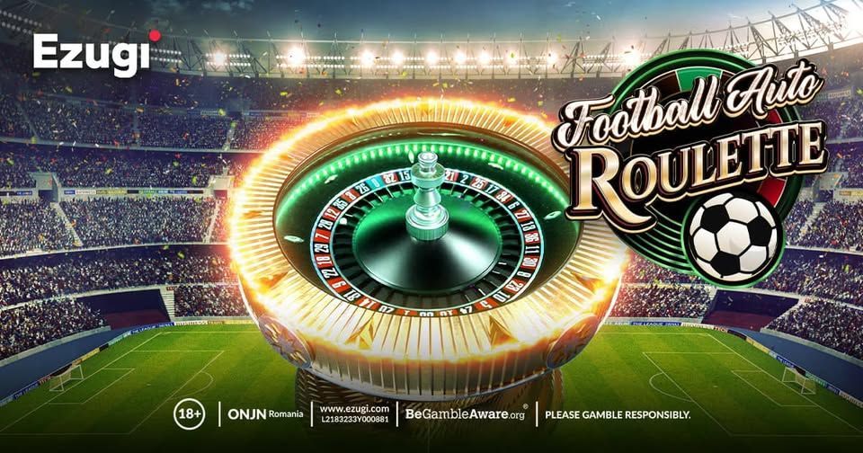 jeu de roulette virtuel sur mobile Football Auto Roulette du développeur Ezugi