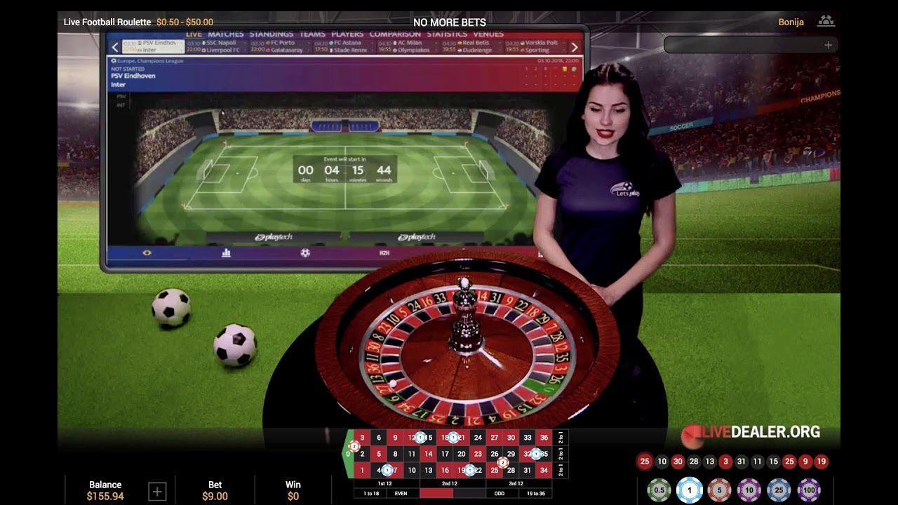 Jouer sur mobile à Football Roulette de Playtech