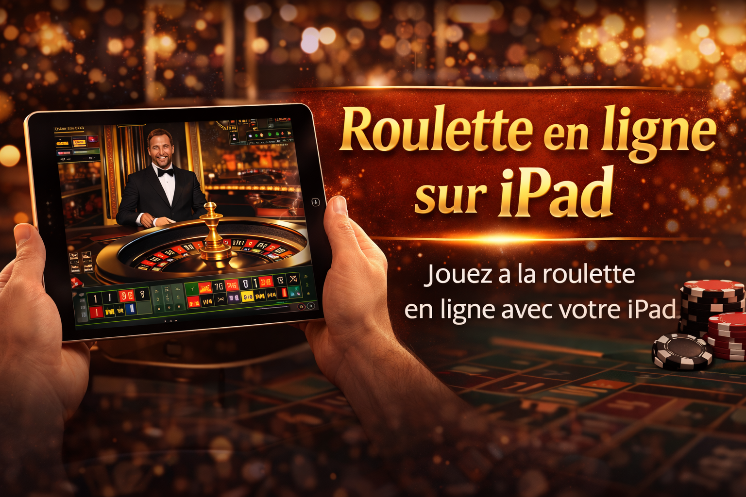 Jouer à la roulette en ligne avec un iPad : le guide complet