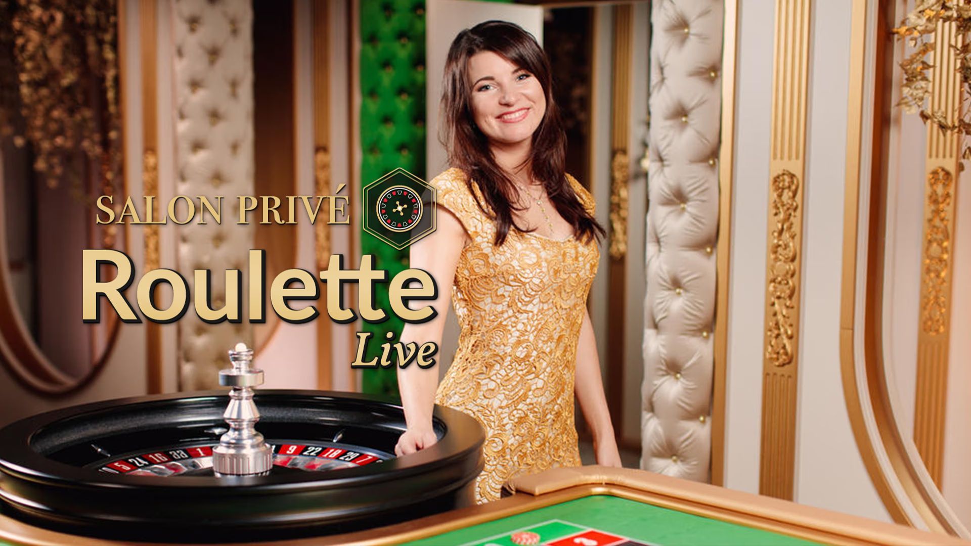 Jouez gros à la roulette en ligne live au Salon Privé d’Evolution Gaming.