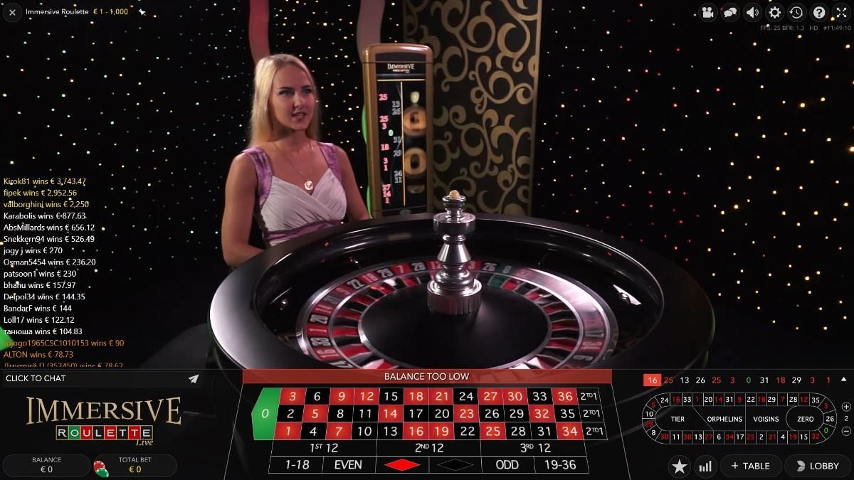 Les jeux de roulette live Evolution Gaming : la révolution qui transforme l’industrie pour toujours.