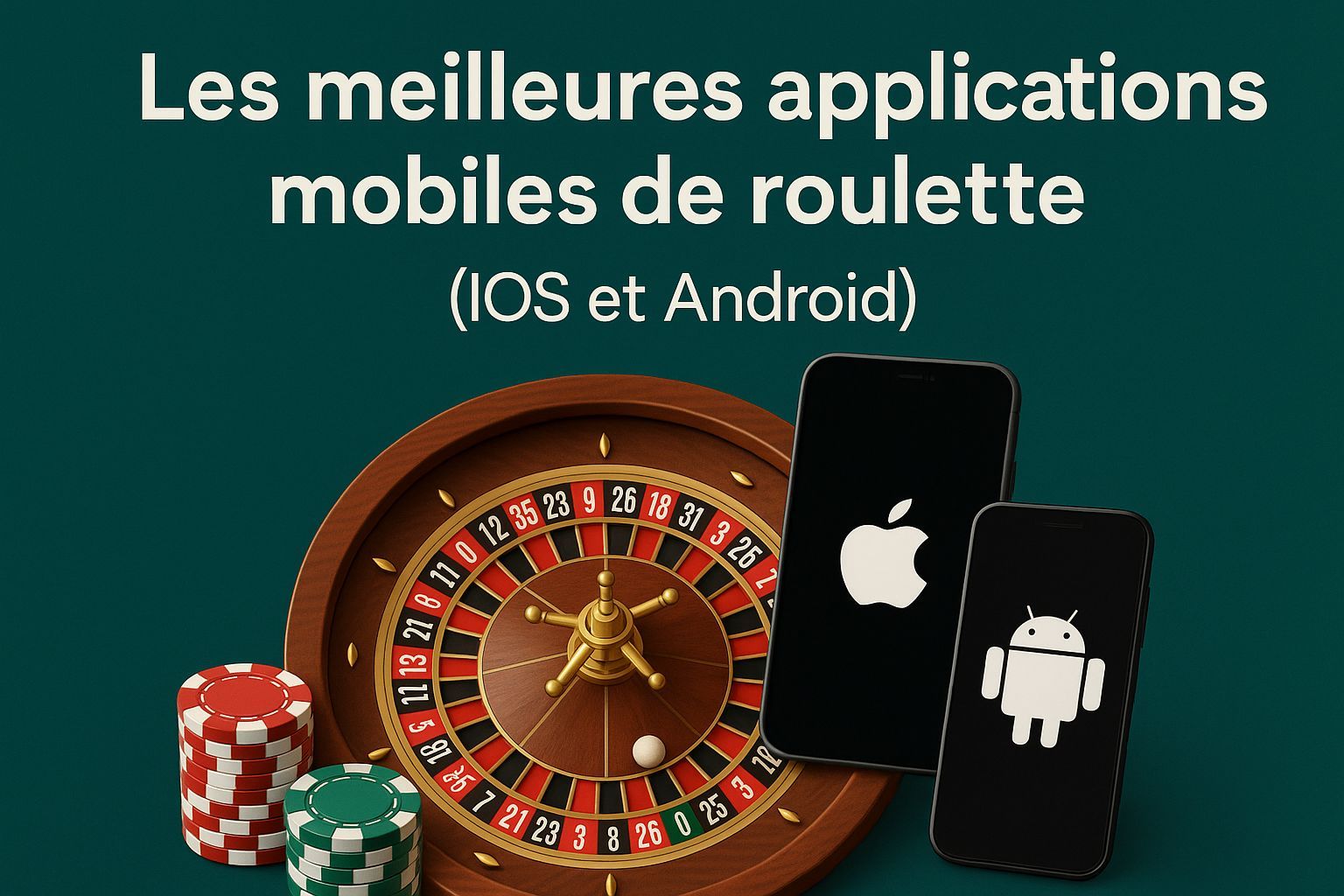 les meilleures applications mobiles de roulette (iOS et Android)