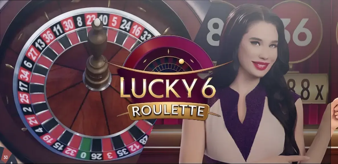 Lucky 6 Roulette avec croupiers live sur mobile développeur Pragmatic Play