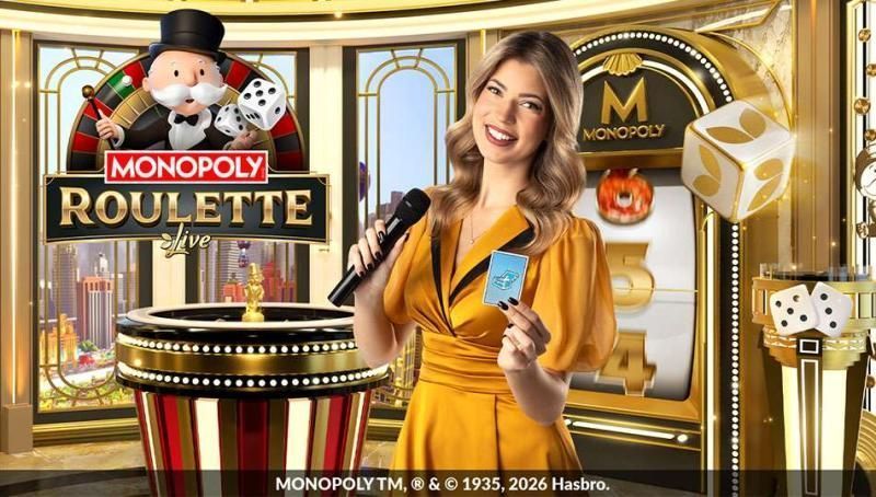Monopoly Roulette : Evolution lance sa nouvelle roulette live inspirée du célèbre jeu de société.