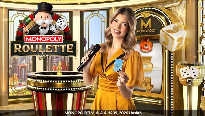 Monolopy Roulette avec croupiers live sur mobile développeur Evolution