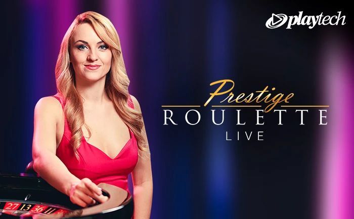 Prestige Roulette Live avec croupiers en direct sur mobile développeur Playtech