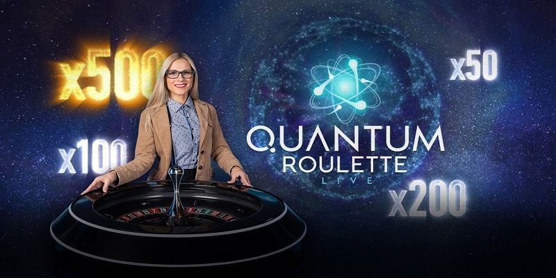 Quantum Roulette Live avec croupiers en direct sur mobile développeur Playtech
