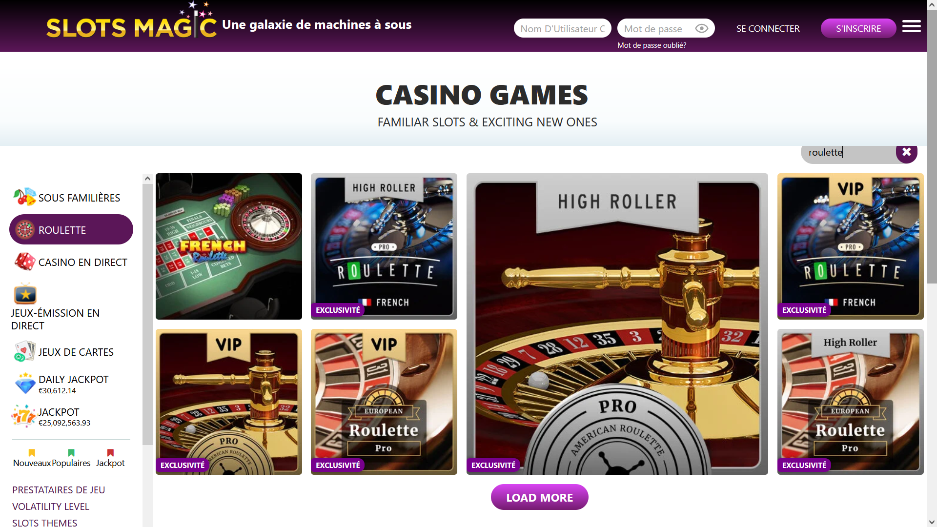 Slots Magic Casino : le populaire casino en ligne depuis 2014 parmi les joueurs francophones.