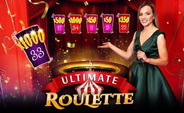 Ultimate Roulette avec croupiers live sur mobile développeur Ezugi