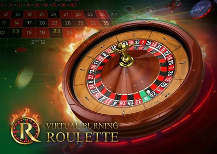 jeu de roulette en ligne virtuelle sur mobile Virtual Burning Roulette du développeur Smartsoft Gaming