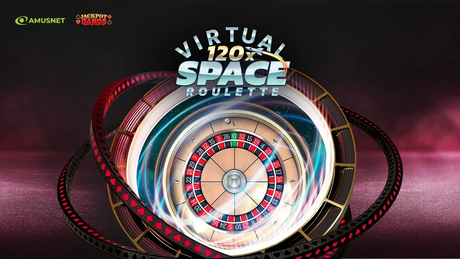 jeu de roulette virtuel sur mobile Virtual Space Roulette du développeur Amusnet