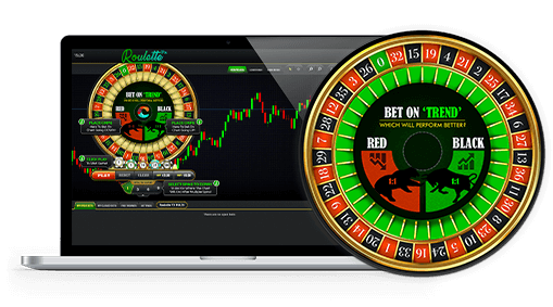 jeu de roulette virtuel sur mobile Wall Street Roulette du développeur Candle Bets