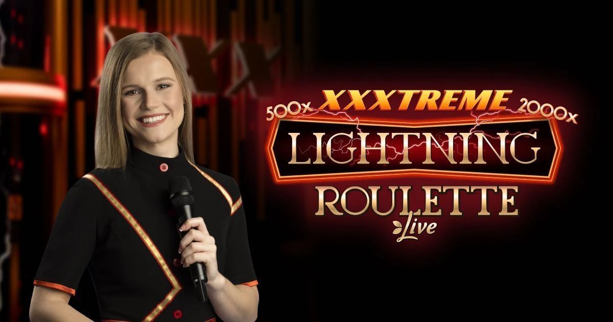 XXXtreme Lightning Roulette avec croupiers live sur mobile