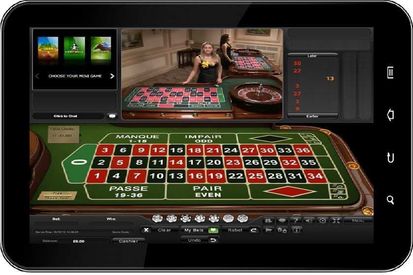 La roulette en ligne avec croupiers live pour iPad