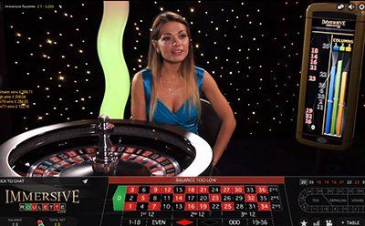 jouer à Immersive Roulette avec croupiers live