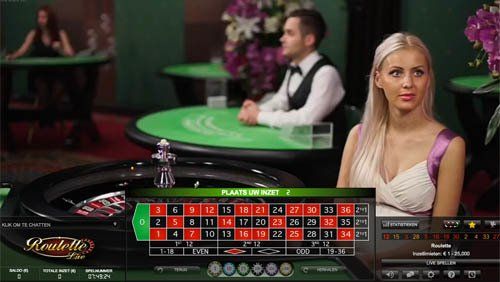 jouer à la roulette europénne avec croupiers live