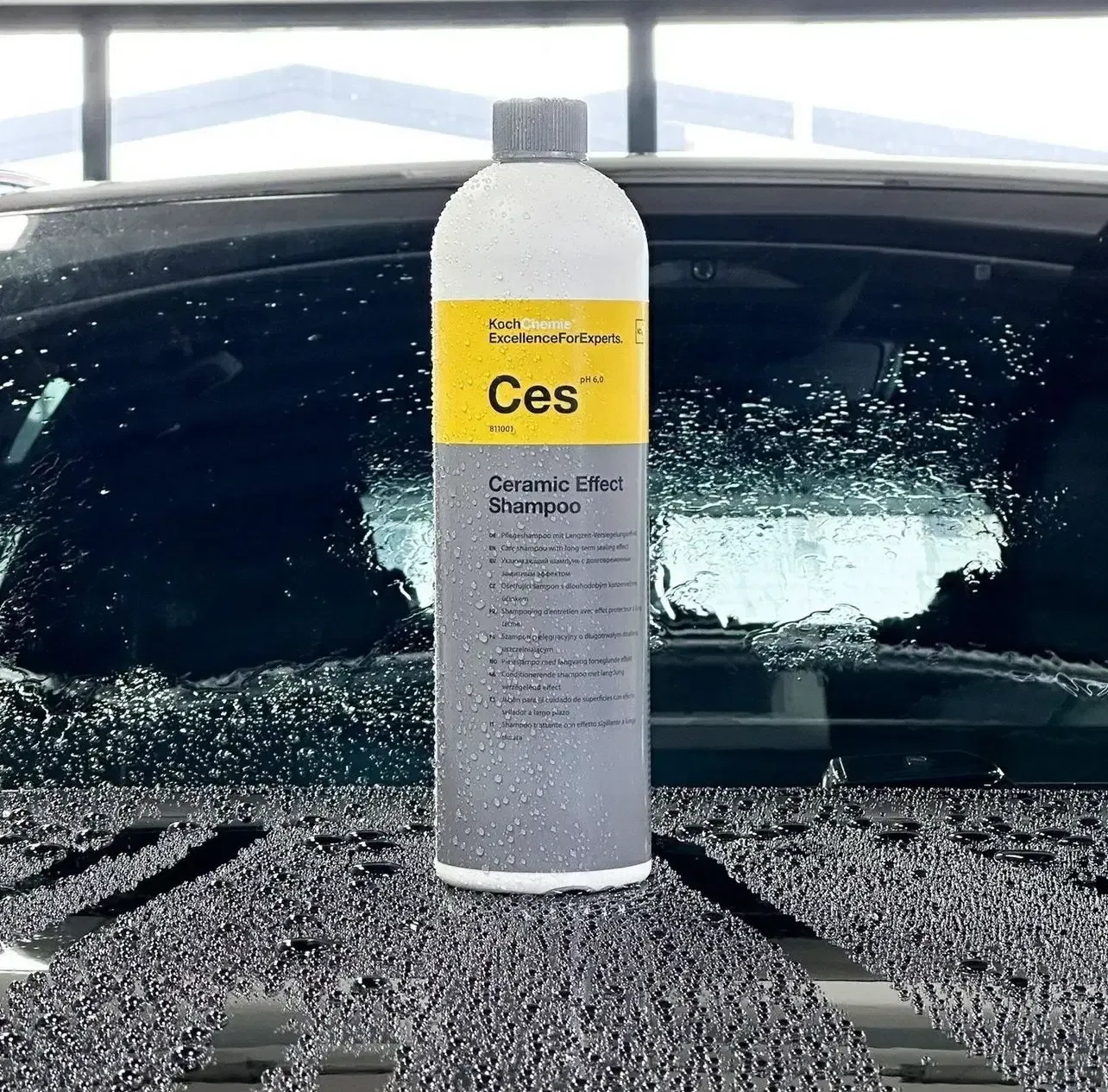 Ceramic Effect Shampoo Ces - Pflegeshampoo mit Langzeit-Versiegelungseffekt 1l