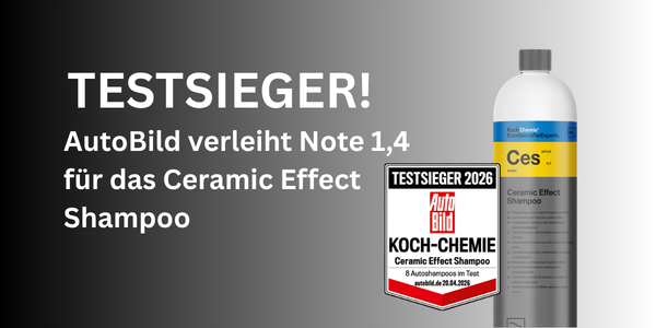 Starke Reinigungsleistung trifft auf nachhaltigen Schutz: Unser Ceramic Effect Shampoo liefert Ergeb