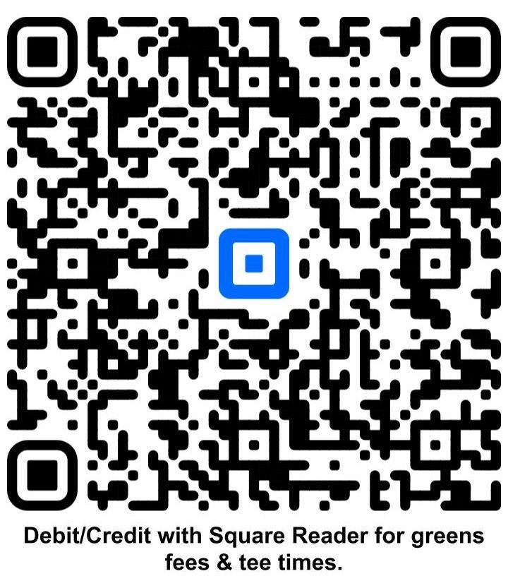 Link to Square for debit/credit & Tee Times