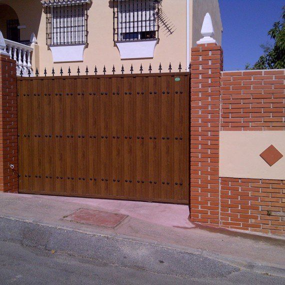 corredera lateral madera