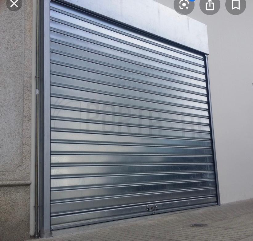 cierre exterior enrollable galvanizado