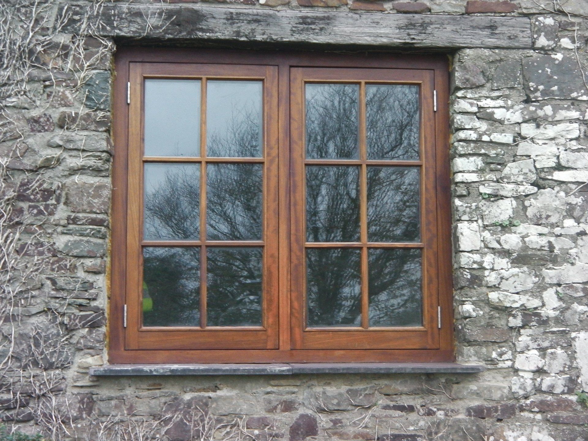 Flush fit traditional window  
