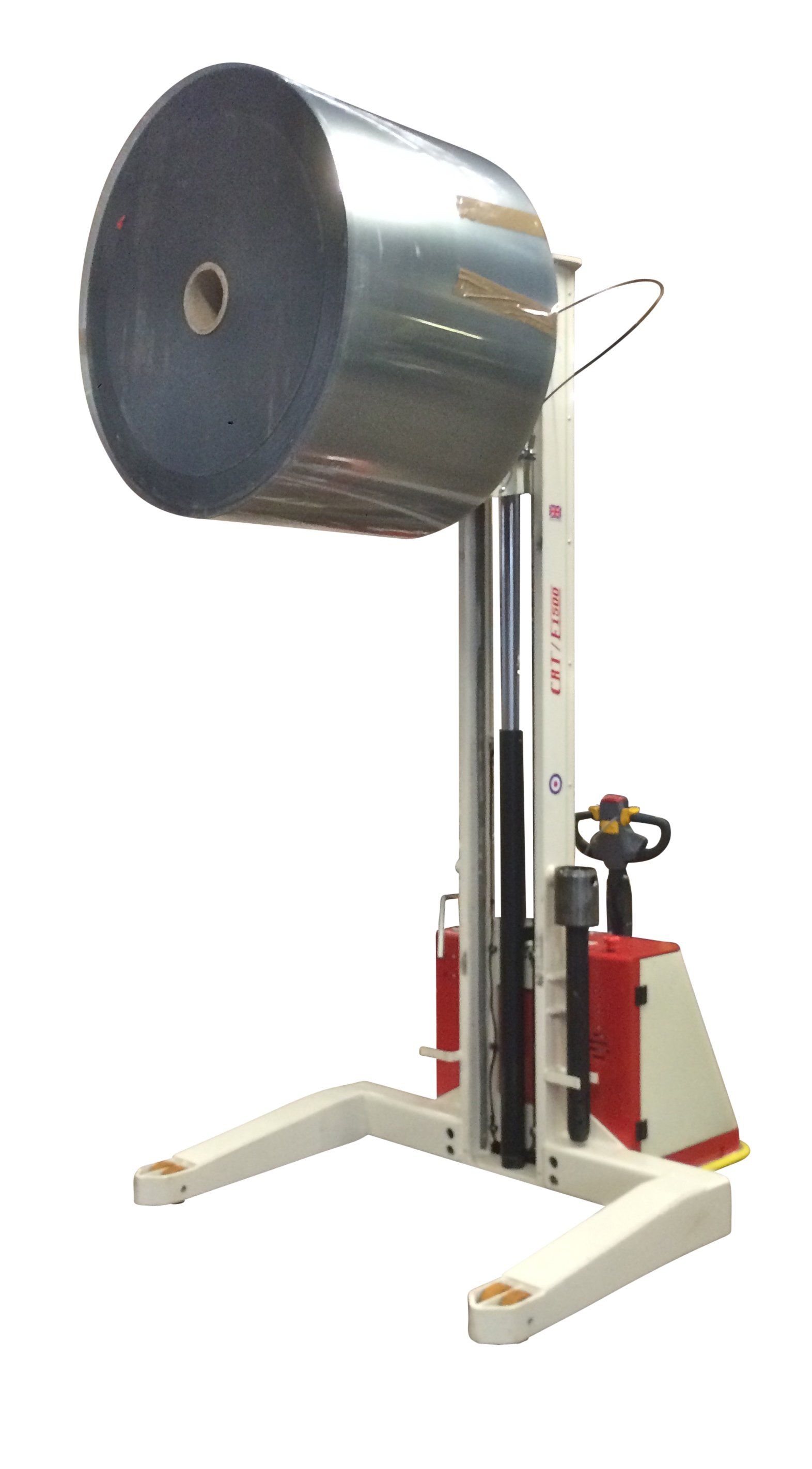 Reel and Roll Handling Truck, Roll Turner