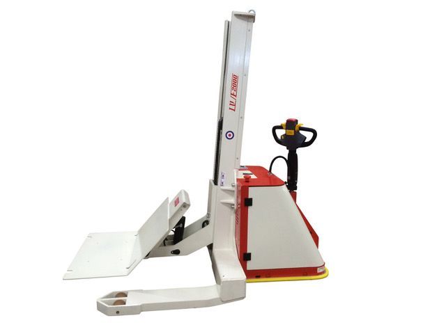 Weston LV Truck handles heavy rolls easily and safely