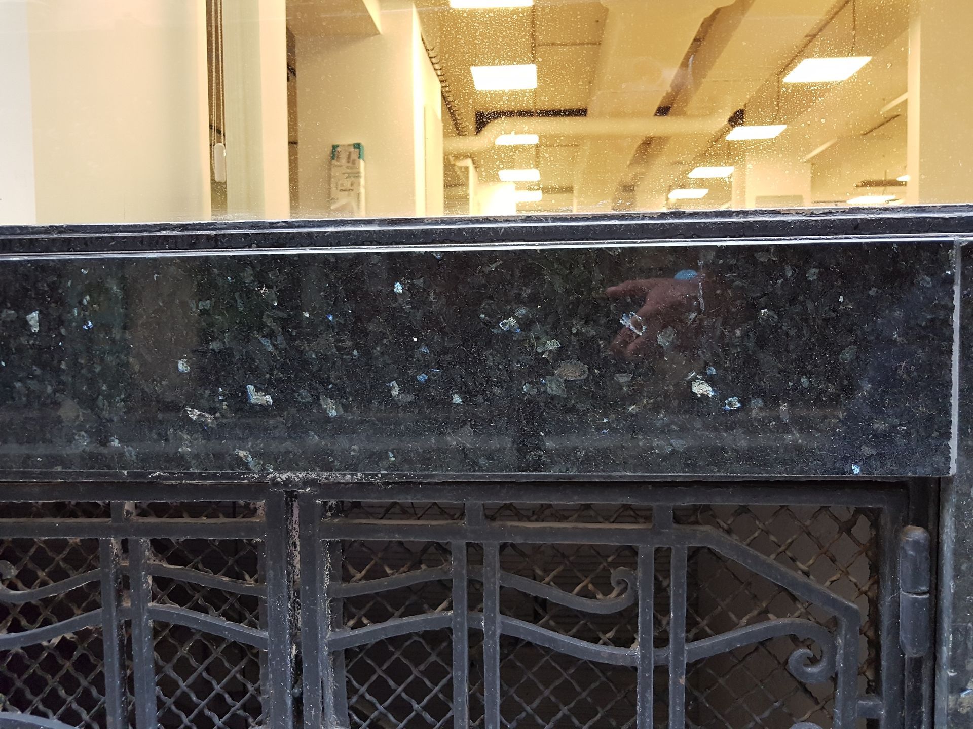 restauration de faux marbre