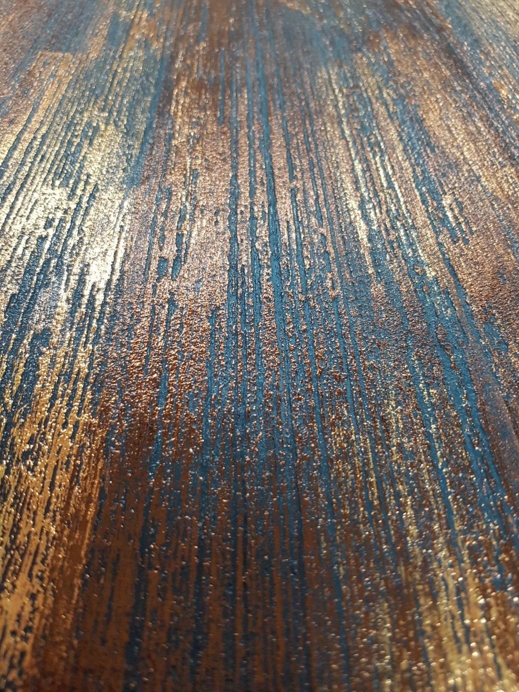 matière mural effet doré ou cuivré