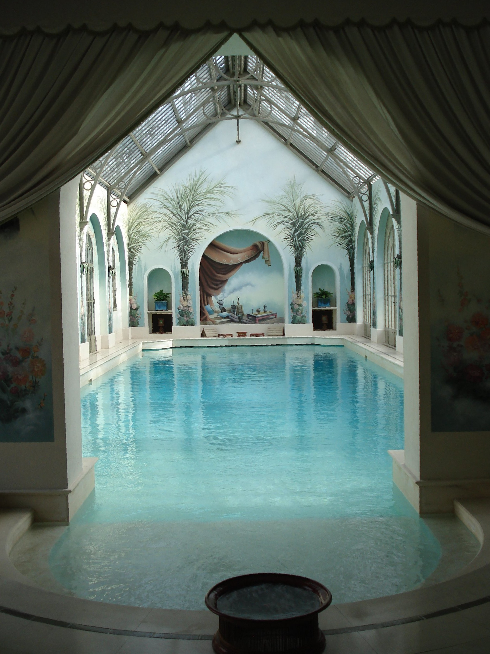 piscine du chateau de farcheville