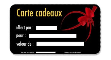 carte cadeaux carte cadeaux