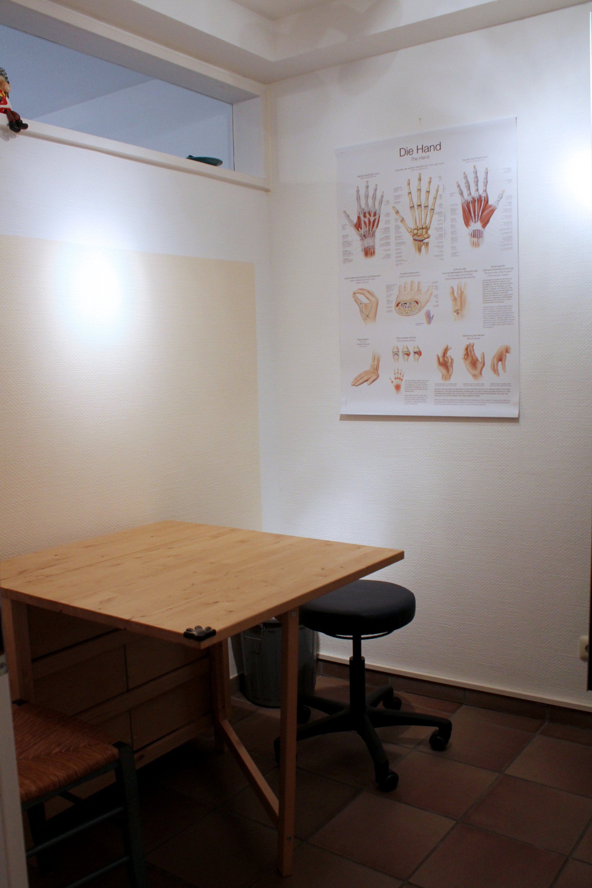 Ergotherapie Handtherapie Raum