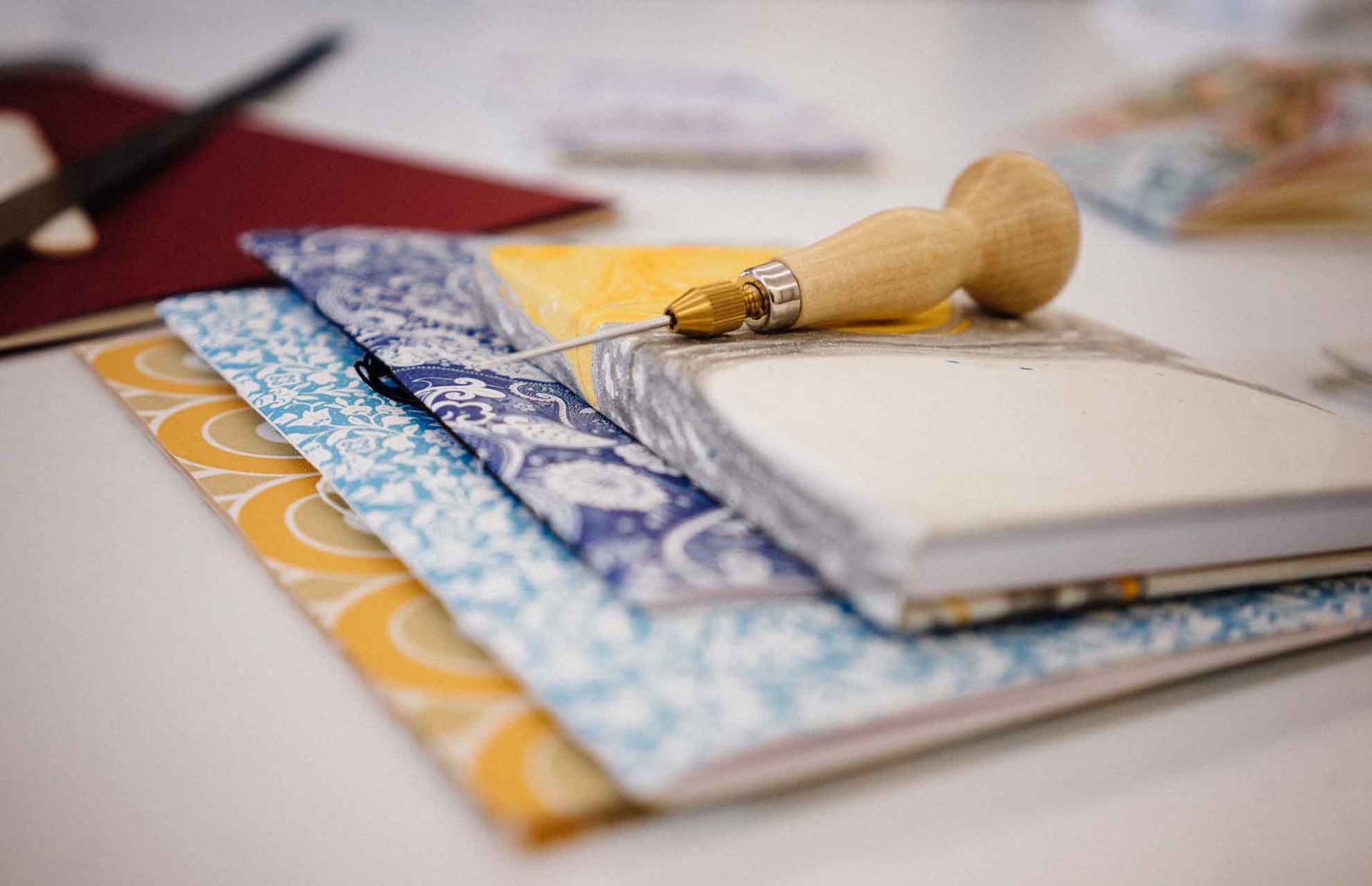 Hefte aus dem Workshop