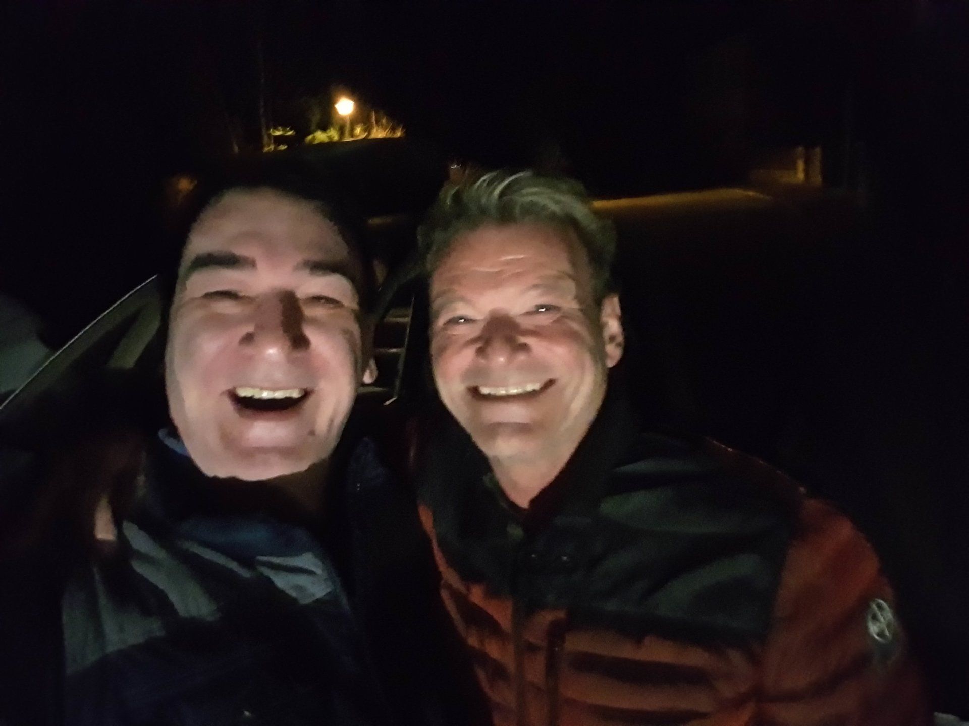 Uwe und Freddy...Es geht los...