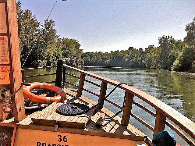 Gabarre sur le Tarn