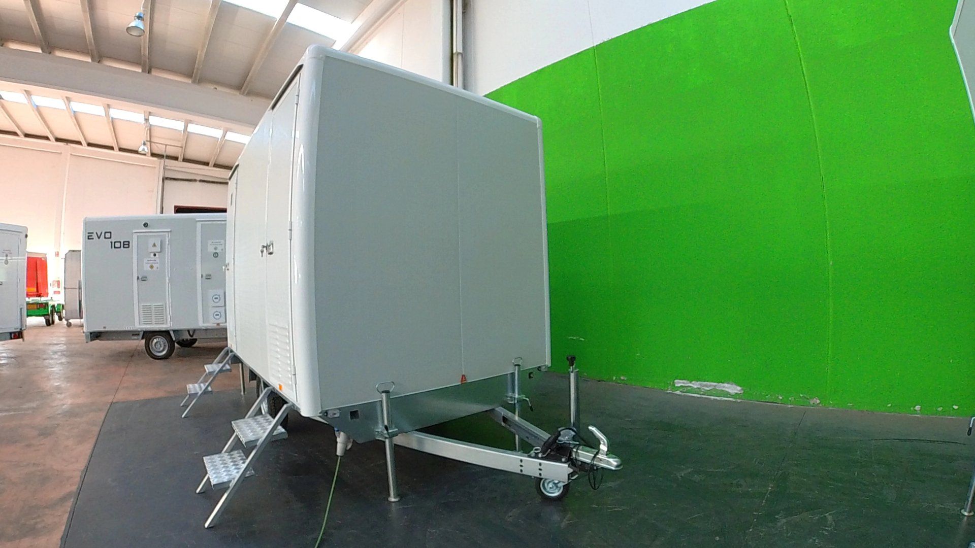 unité mobile de repos pour les chantiers