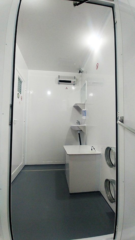 vestiaire atelier de décontamination