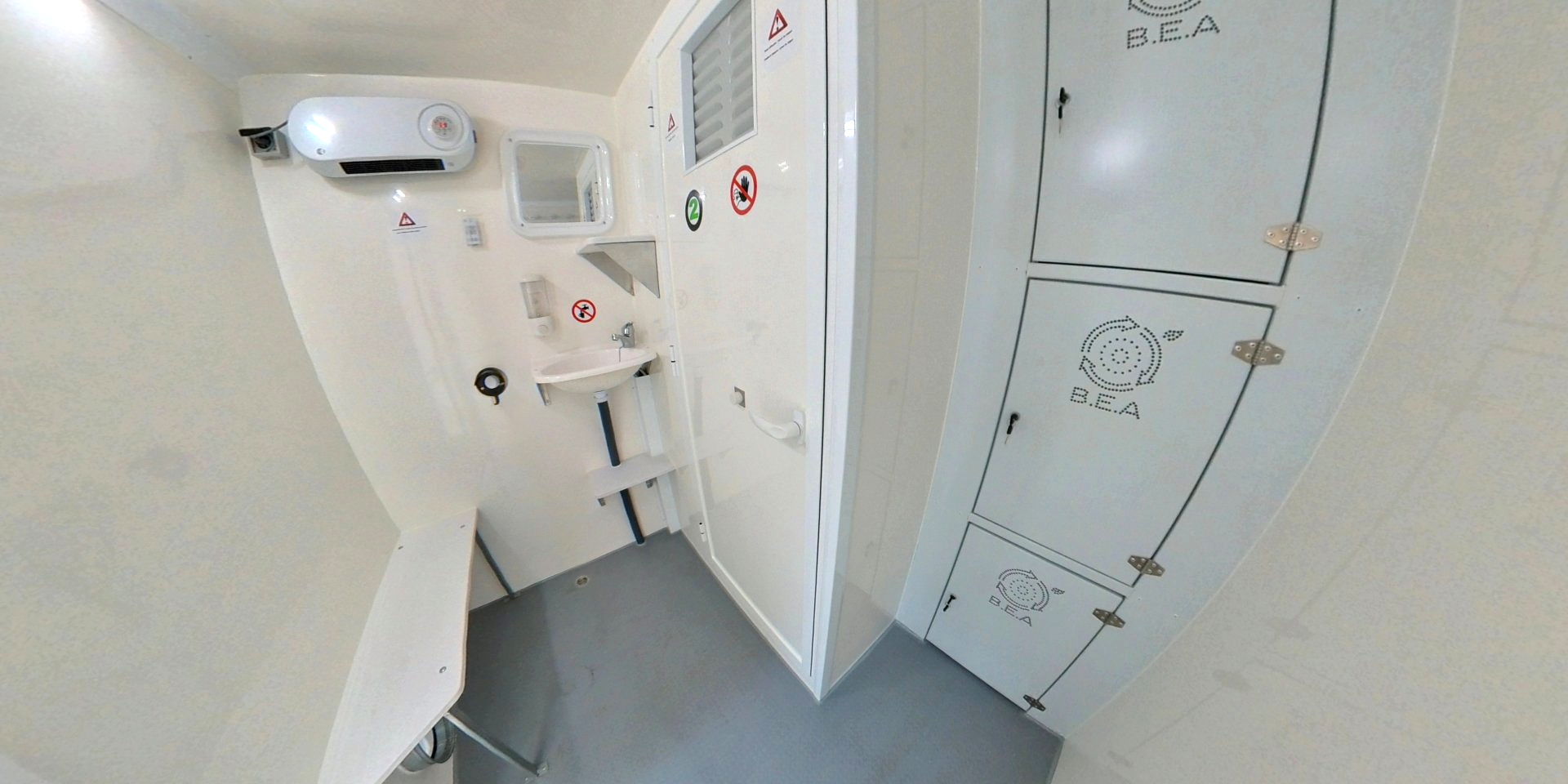 sas propre unité mobile de décontamination