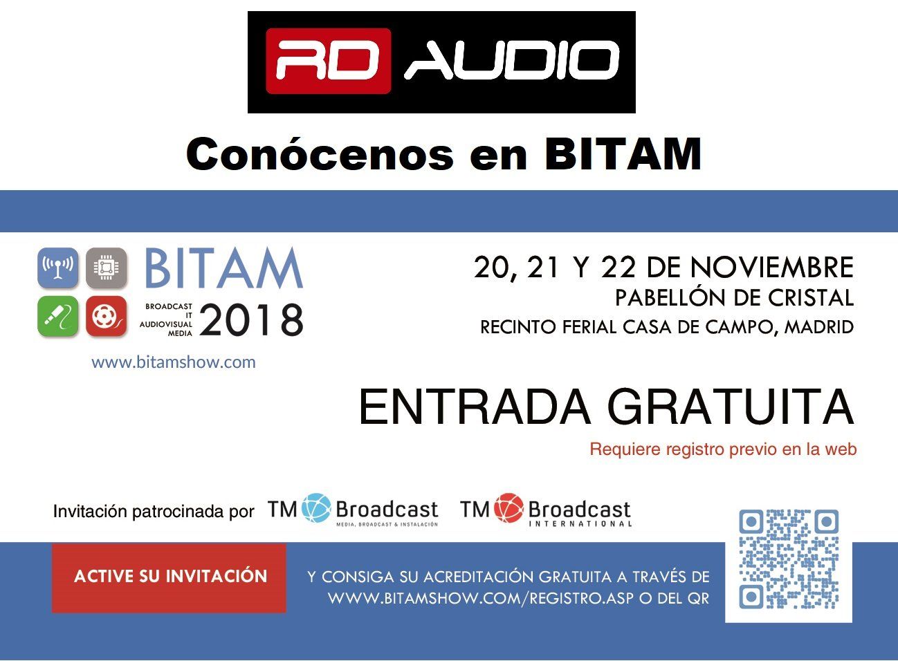 rd audio en bitam show