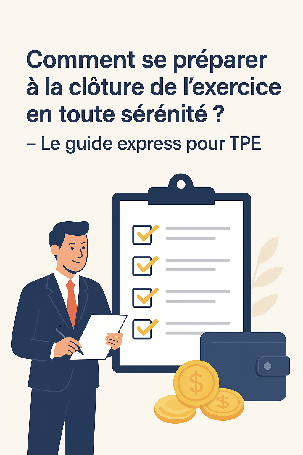 Guide pratique pour TPE : 5 étapes simples pour préparer la clôture annuelle sereinement et démarrer