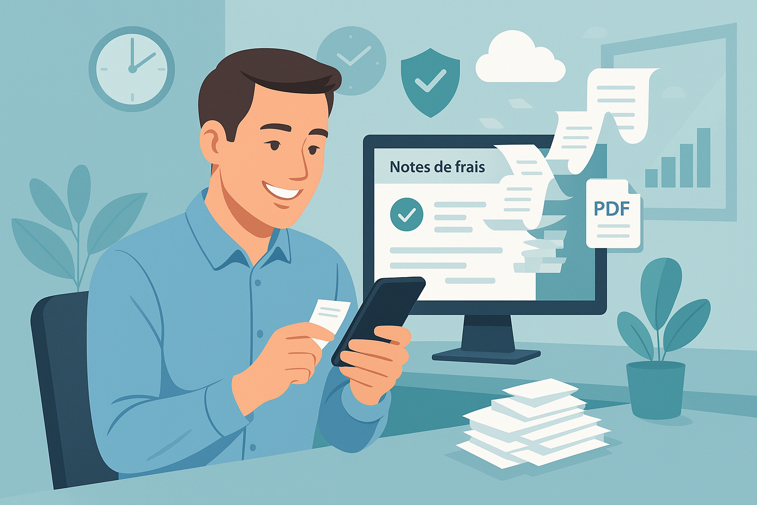 Application de gestion des notes de frais pour entreprises