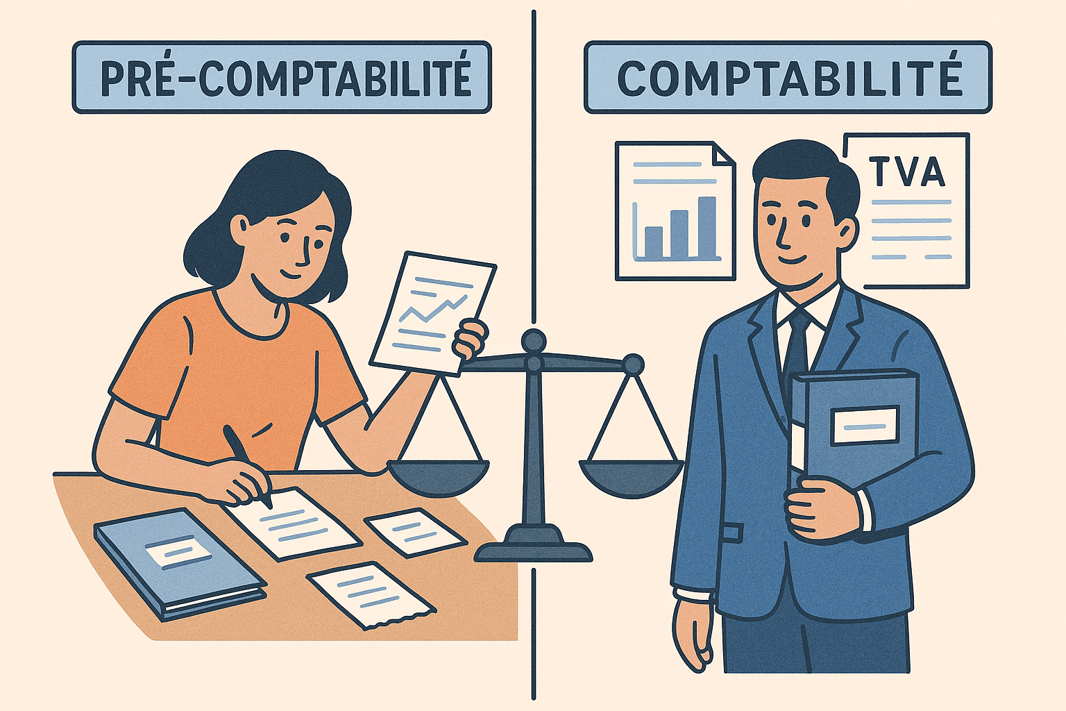 Pré‑comptabilité : organisez vos justificatifs et simplifiez votre gestion au quotidien.