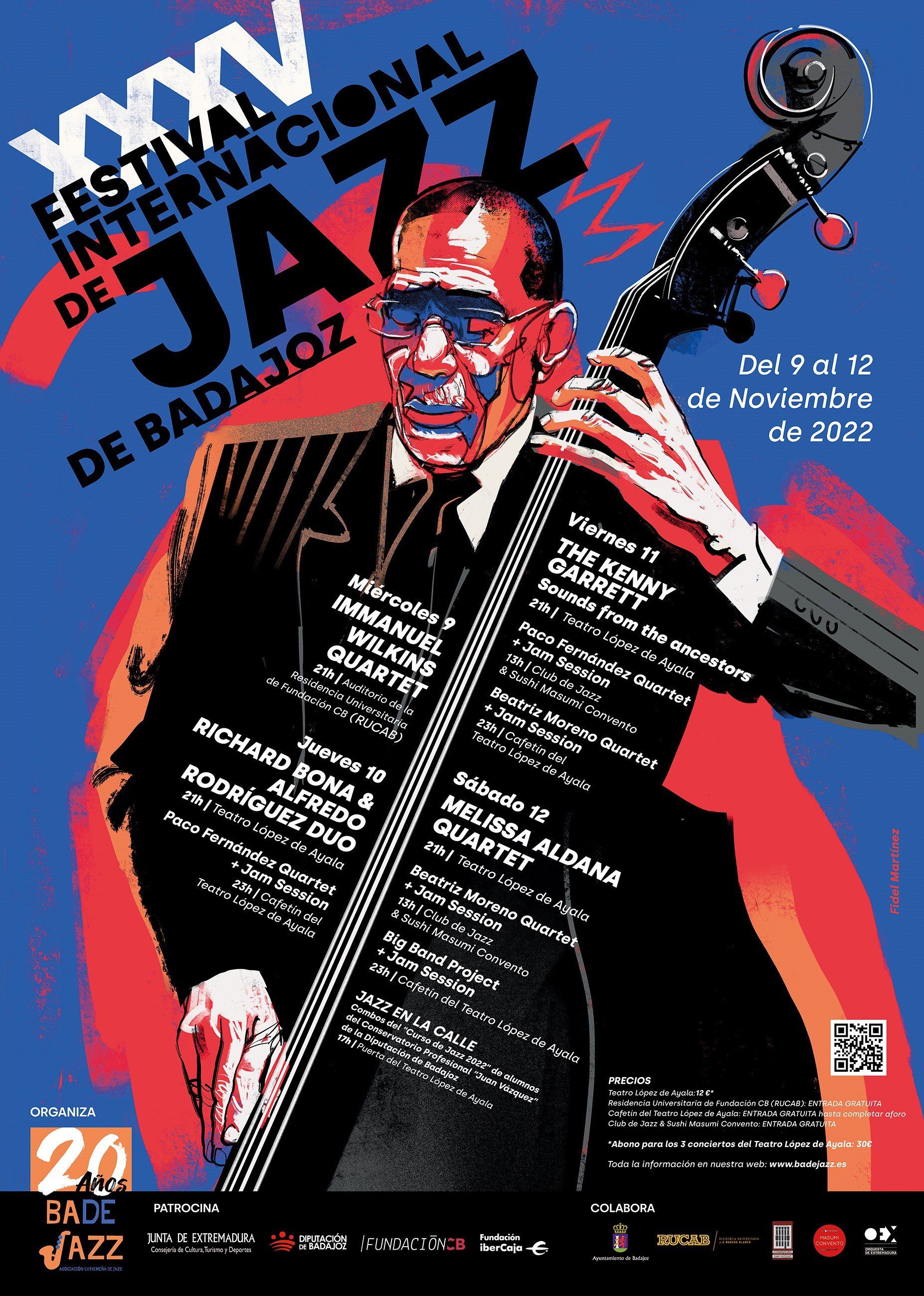 XXXIV FESTIVAL INTERNACIONAL DE JAZZ DE BADAJOZ