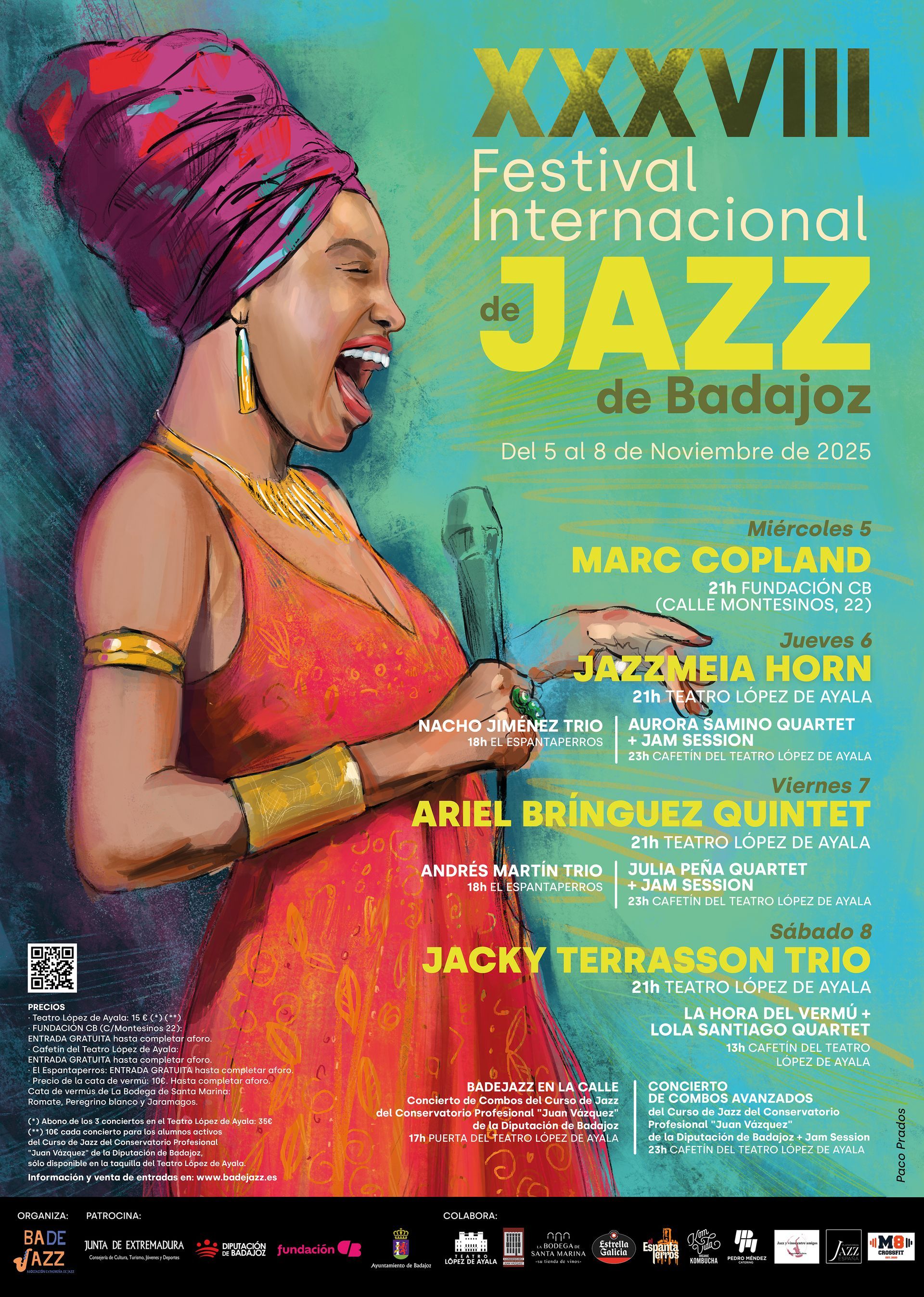 XXXVI FESTIVAL INTERNACIONAL DE JAZZ DE BADAJOZ