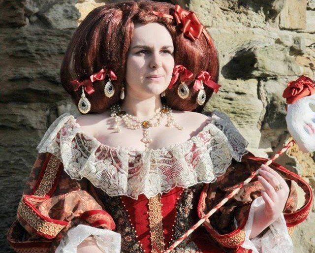 Velvet Infanta Dress